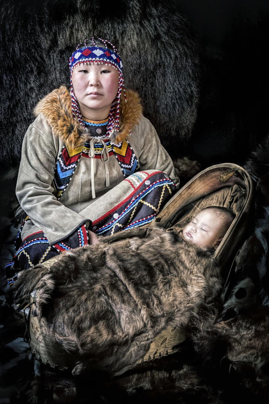 Уникальные портреты коренных жителей Сибири, фото 19