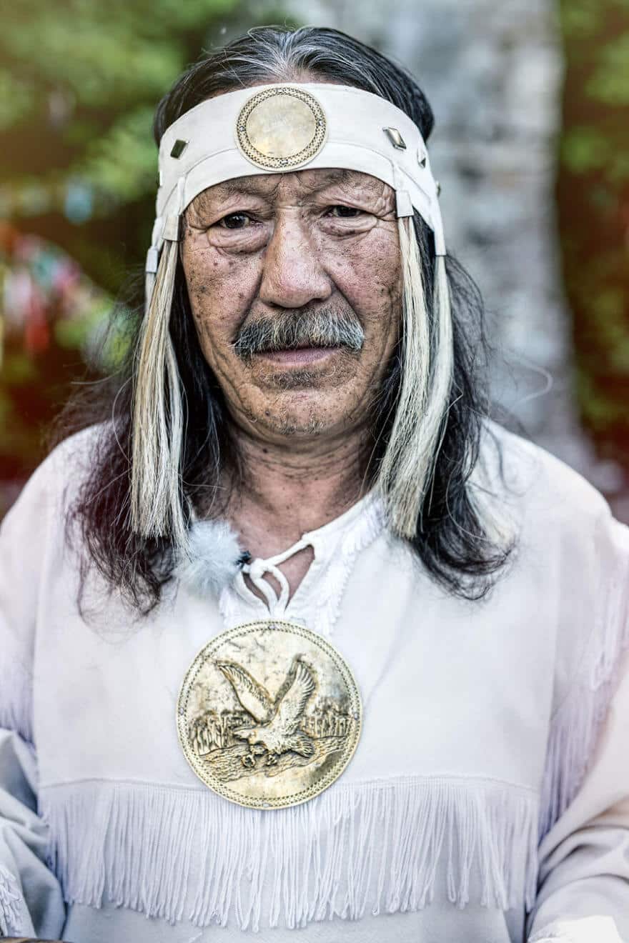 Уникальные портреты коренных жителей Сибири, фото 34