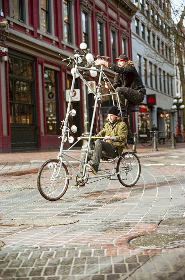 уникальные двухэтажные велосипеды, фото 5