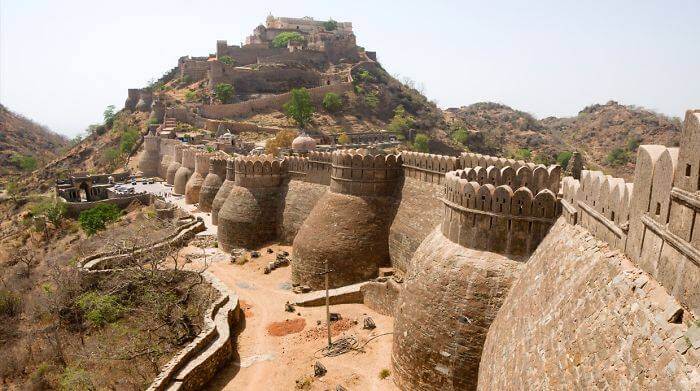 Великая китайская стена Кумбхалгархского форта