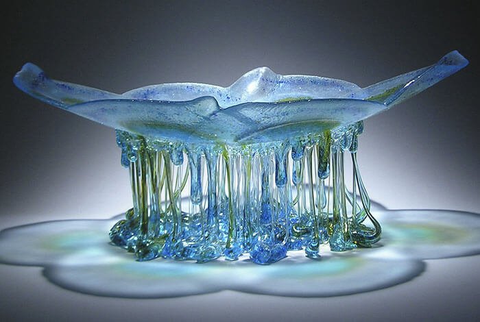 Стеклянные столы-медузы, фото 2