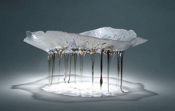 Стеклянные столы-медузы, фото 7