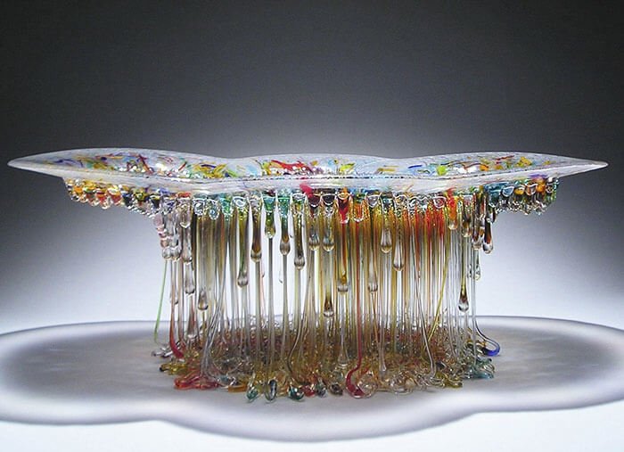 Стеклянные столы-медузы, фото 15