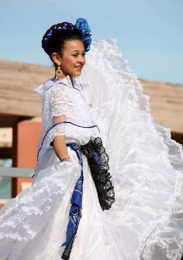 женщины в традиционных костюмах, Мексика, фото 4