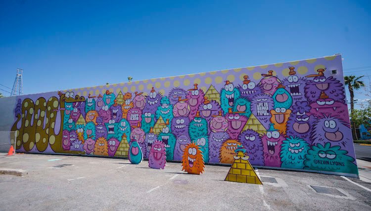 Лас-Вегас, уличное искусство от 12 художников, фото 12