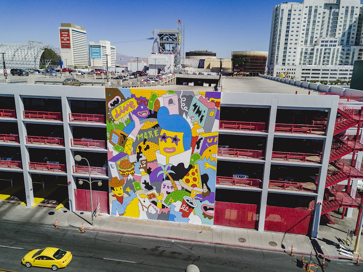 Лас-Вегас, уличное искусство от 12 художников, фото 16