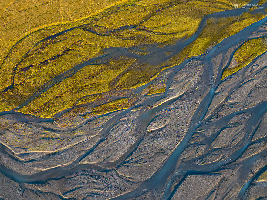 потрясающие виды Исландии, фото с дрона 14