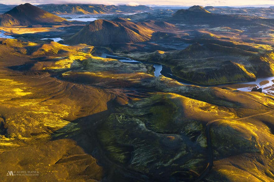 потрясающие виды Исландии, фото с дрона 2