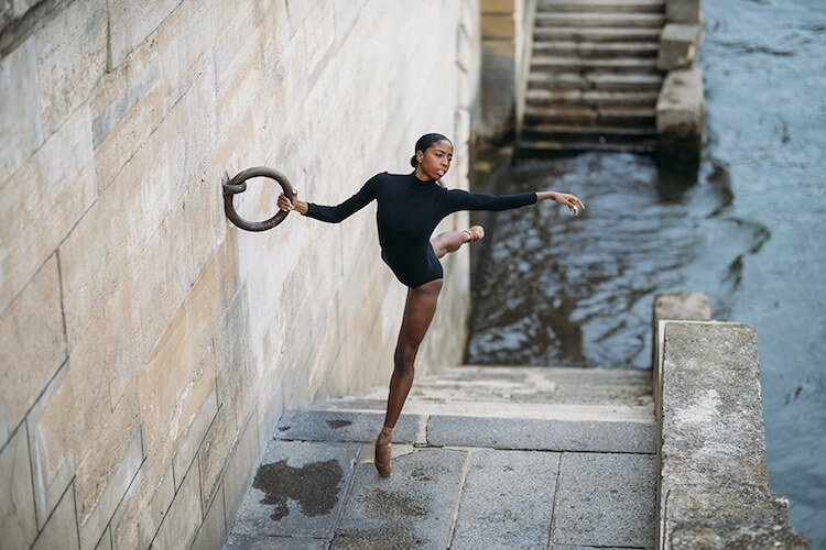 Танцоры балета на городских улицах, фото 18