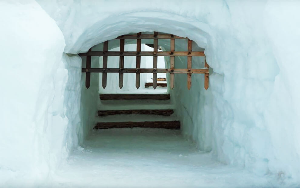 Самый большой в мире лабиринт из снега, фото 5