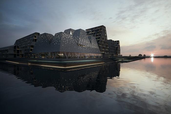 Прибрежный культурный центр в Копенгагене демонстрирует всю важность воды