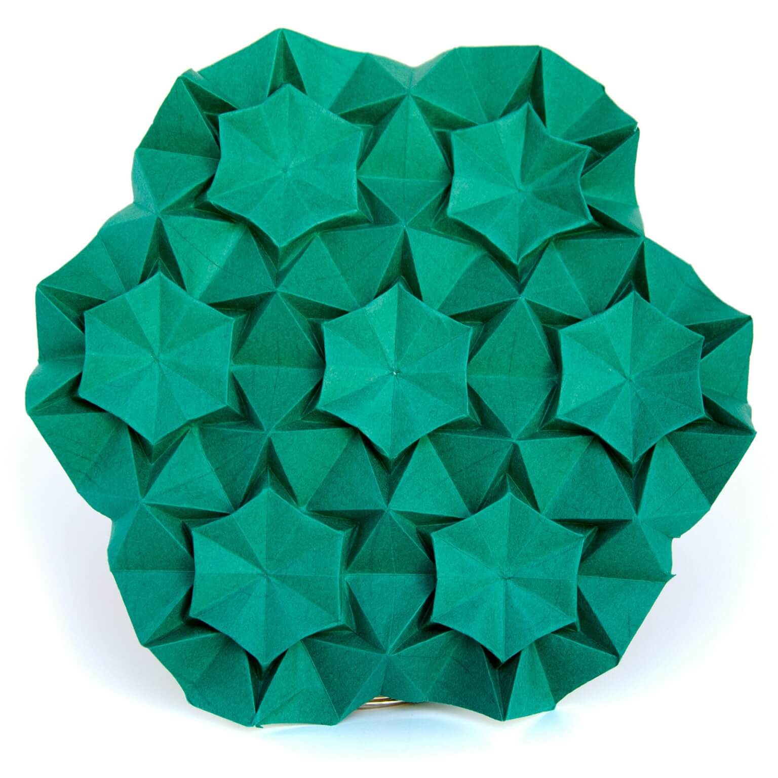 Шедевры в технике Кусудама и тесселяции, оригами от Екатерины Лукашевой, фото 9